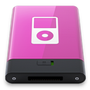 Pink iPod W icon